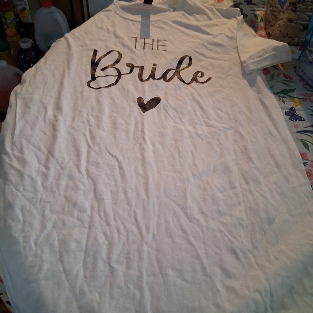 White 'The Bride' T-Shirt
